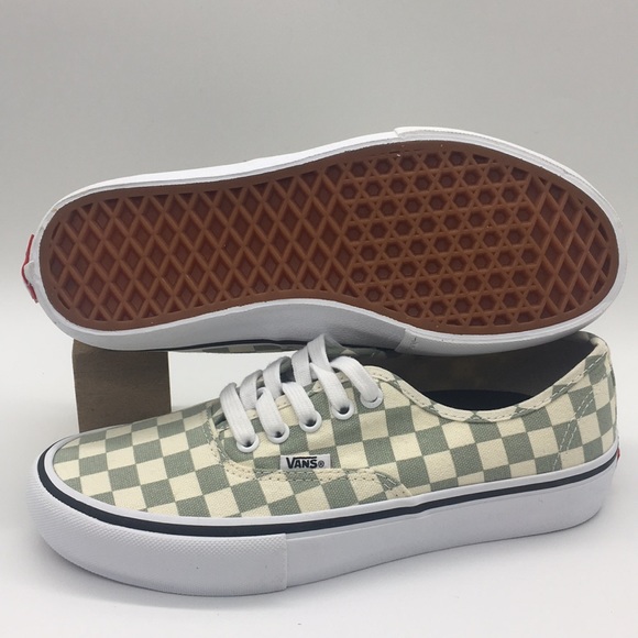 Vans Authentic Pro Checkerboard Desert Sag - Picture 4 of 8